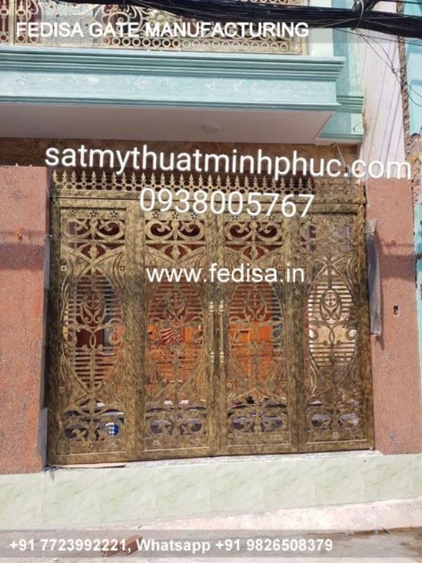 Main Gate Design Main Gate Design 3845 House Front Gate Pillar Design Boundary Wall With Grill Design