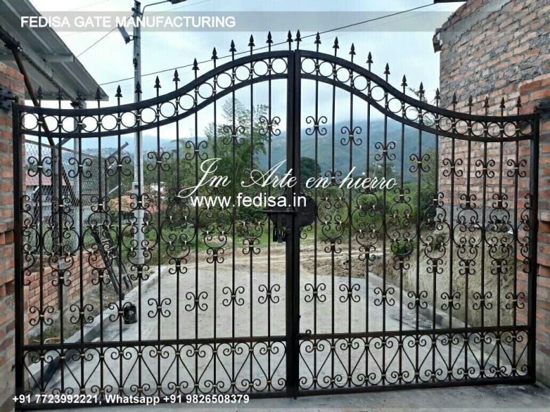 Iron Gate Design Sliding Gate Design Steel Gate Double Palla Main Gate Design For Small House