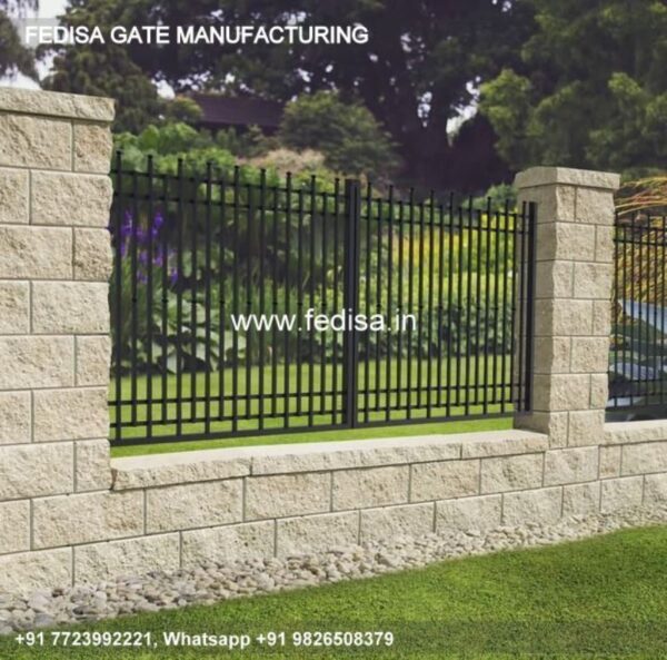 Iron Gate Design Simple Gate Design Modern Courtyard Gate Ss Gate Grill