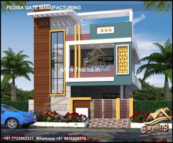 Main Gate Design Gate Design For Home Main Gate Rcc Design Sliding Compound Gate