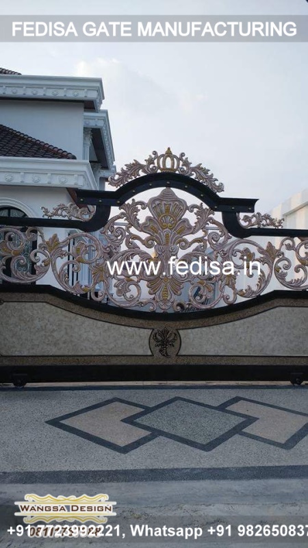 Iron Gate Design Sliding Gate Design Church Gate Entrance Design Tata Structura Gate Design