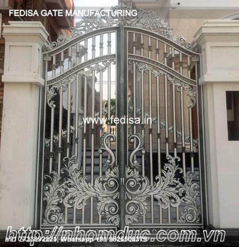 Gate Design Steel Gate Design Double Gate Fence Design Simple Main Gate Design