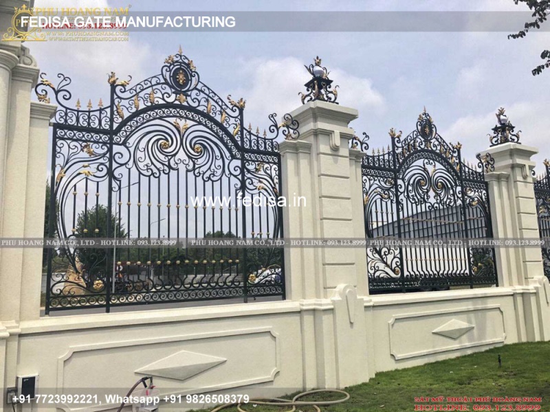 Iron Gate Design Safety Grill Gate Design For Main Door Square Tubing Fence Designs Gate Design 2020