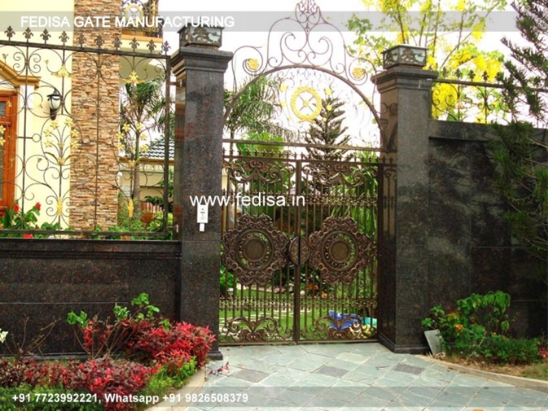 Iron Gate Design Safety Grill Gate Design For Main Door Fancy Gate Gate Pillar Tiles Design