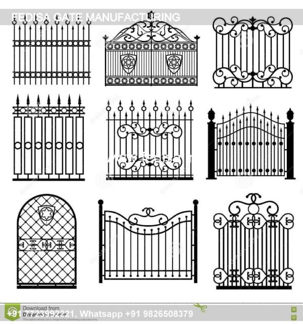 Iron Gate Design Sliding Gate Design Pvc Gate Design Front Gate Ramp Design