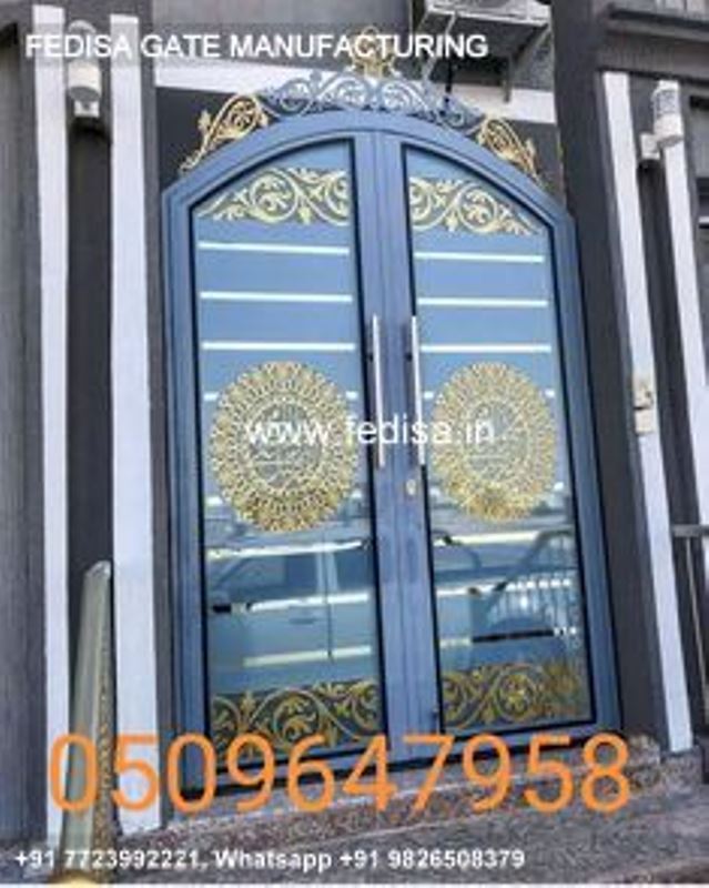 Iron Gate Design Front Gate Designs For Houses Mirror Gate Design Main Gate Granite Pillar Design