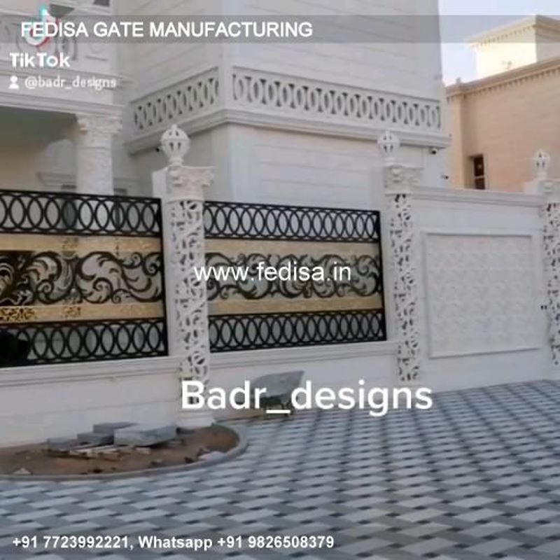 Iron Gate Design Sliding Gate Design Gate And Grill Design Residential Gate Design