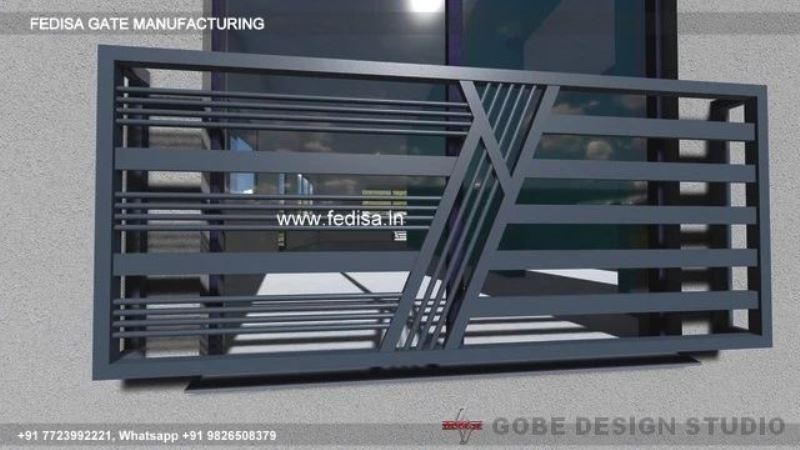 Main Gate Design House Gate Design Aluminum Sheet Gate Design Steel Gate Single Door Price