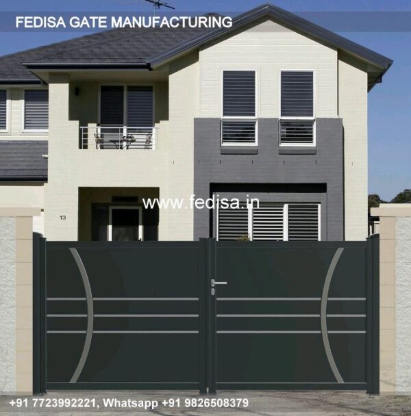 Iron Gate Design Safety Grill Gate Design For Main Door Single Gate Simple Design Laser Cutting Main Door Design