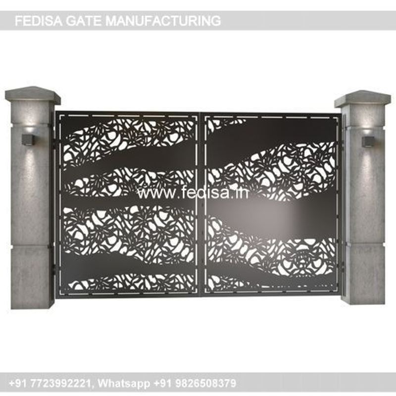 Main Gate Design House Gate Design Flat Bar Gate Design 9 Feet Gate Design