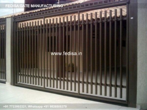 Gate Design Front Gate Design Stainless Steel Folding Gate Design Four Fold Gate Design