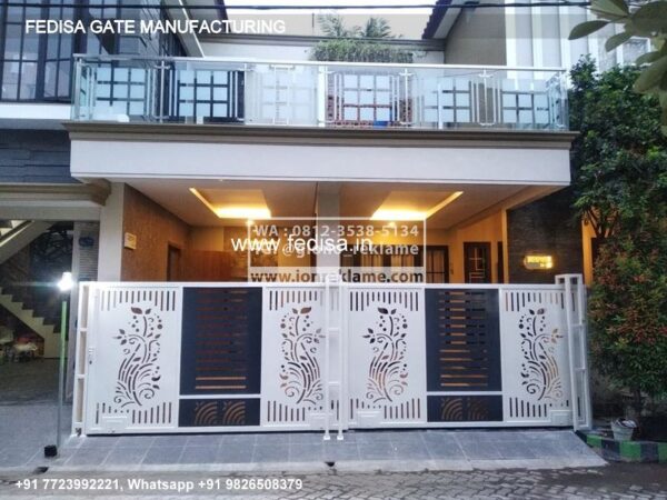 Iron Gate Design Front Gate Designs For Houses Single Palla Gate Steel Compound Wall