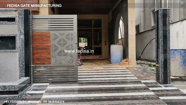 Iron Gate Design Simple Gate Design Wood Gate Design For House Fundermax Sheet Gate Design