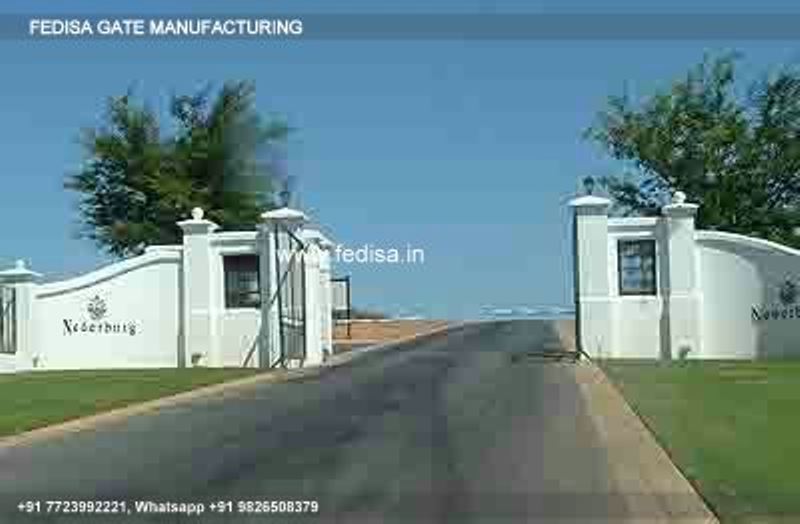 Main Gate Design Main Gate Design 3942 Tiles For Gate Pillar Iron Gate Single Door