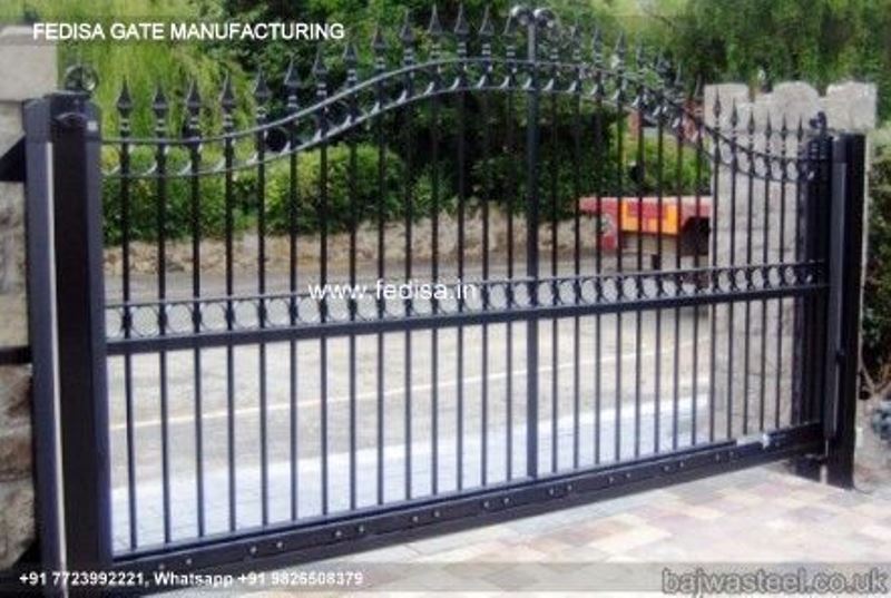 Main Gate Design Gate Design For Home Laser Cutting Compound Gate Mid Century Modern Gate