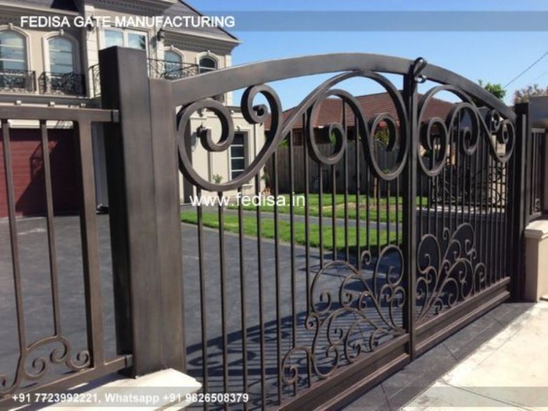 Iron Gate Design Simple Gate Design Home Garage Gate Design Cement Gate Pillar Design