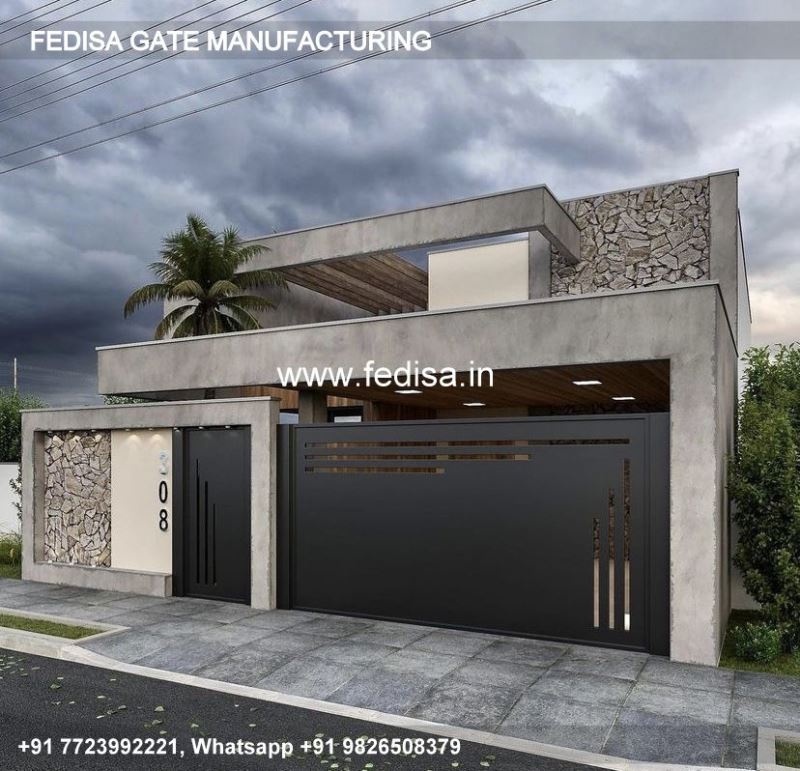 Iron Gate Design Sliding Gate Design Gate Best Color Home Gate Color Design