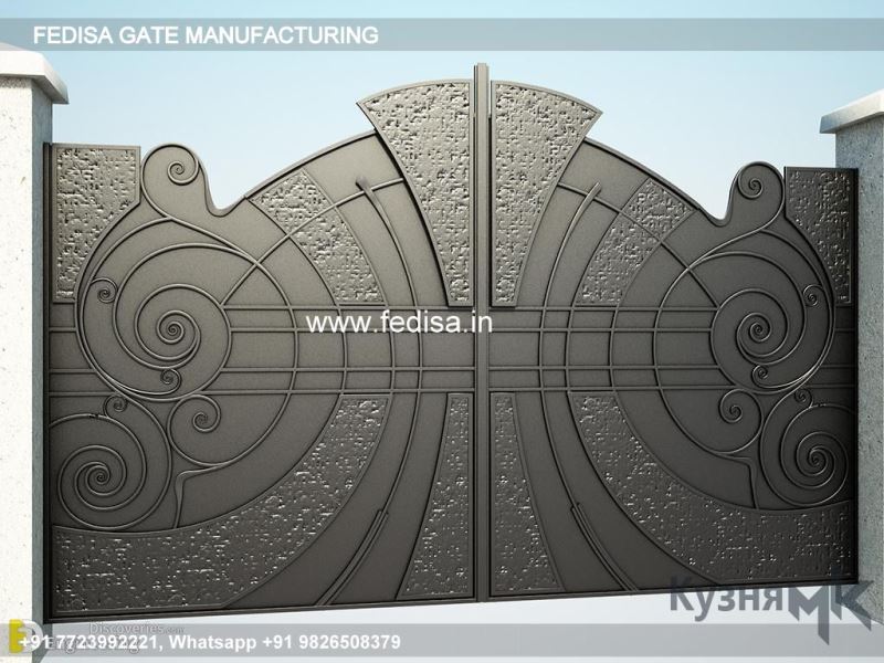 Main Gate Design Gate Design For Home Mandir Gate Design Steel Pillar Design In Home Front Gate