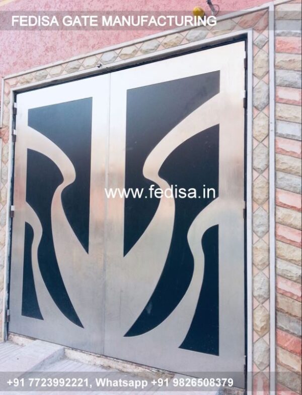 Iron Gate Design Simple Gate Design Steel Gate Sliding Design Simple Entrance Gate Design