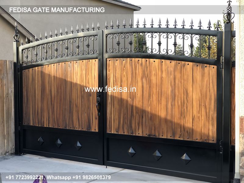 Iron Gate Design Sliding Gate Design Gate Gate Design Steel Loha Mix Gate
