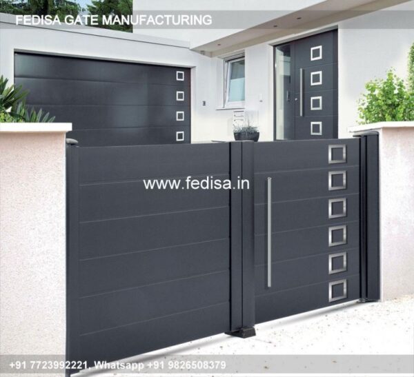 Iron Gate Design Front Gate Designs For Houses Steel Safety Gate Design Steel Boundary Wall Railing Design