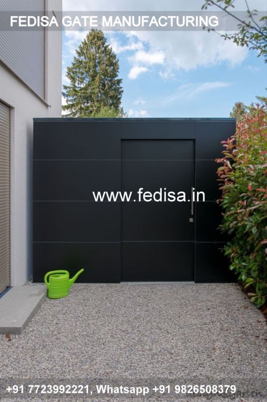 Main Gate Design House Gate Design Iron Boundary Gate Single Steel Gate Design For Home