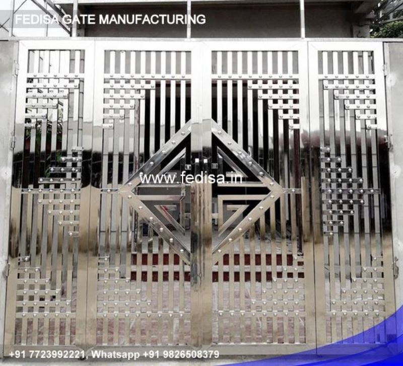 Main Gate Design House Gate Design Compound Wall With Grill Design Simple Lohe Ka Gate