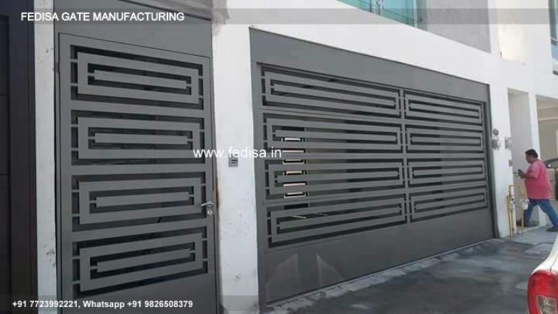 Main Gate Design Main Gate Design 4006 Boundary Gate Simple Design Compound Wall Sliding Gate Design