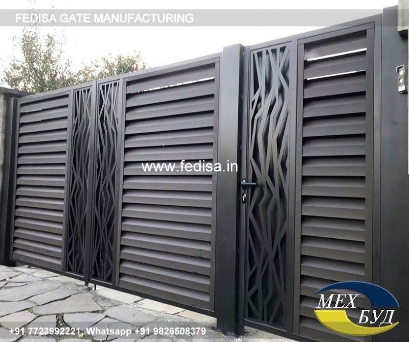 Iron Gate Design Front Gate Designs For Houses Cnc Laser Cutting Gate ...