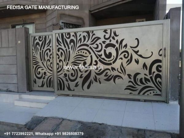 Main Gate Design Gate Design For Home Steel Gate Design 5 Feet Ss Jali Gate