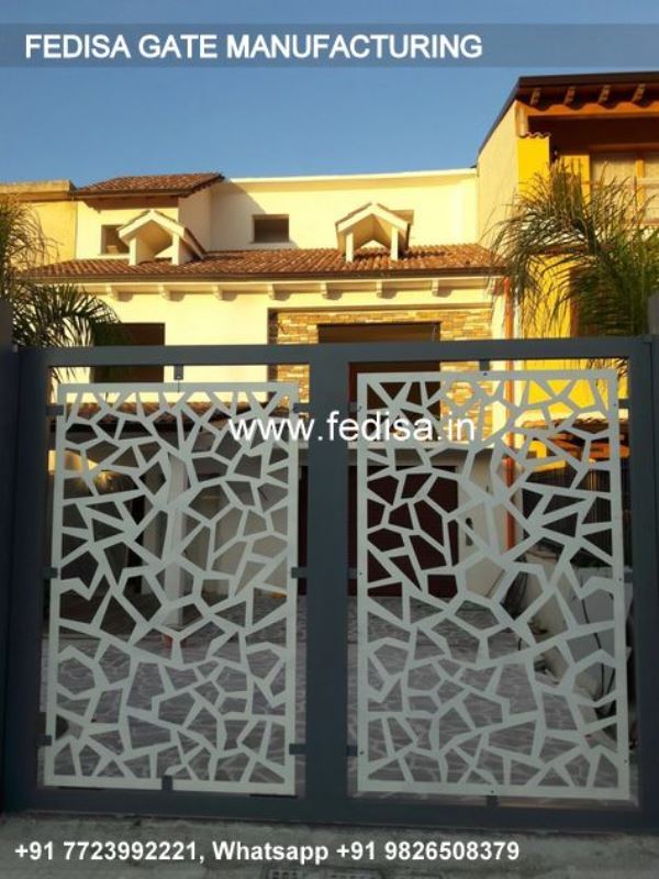 Main Gate Design Gate Design For Home Steel Gate Double Palla Angular Gate Design