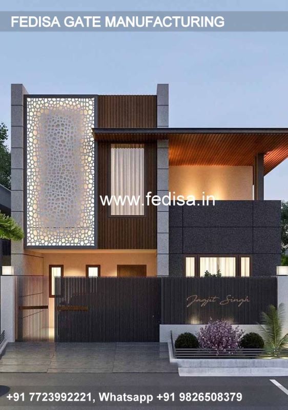 Gate Design Gate Color Front Gate With Roof Design Modern Boundary Gate Design