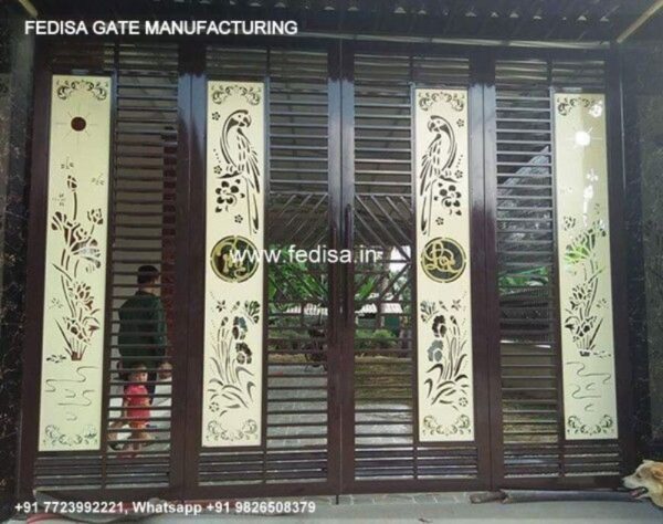 Main Gate Design Modern Gate Design Double Gate Design For Room Ss Steel Gate