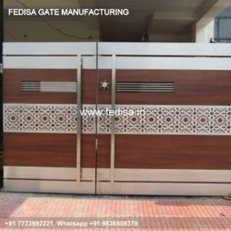 Gate Design Gate Color Main Gate Design 6 Feet Sliding Main Gate Design