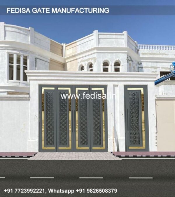 Iron Gate Design Front Gate Designs For Houses Gate Design With Small Door Grill Gate For Main Door Price