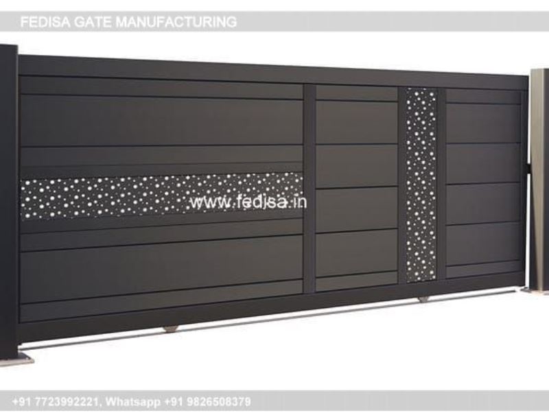 Iron Gate Design Simple Gate Design Single Door Iron Gate Design Jali Gate