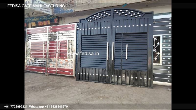 Iron Gate Design Sliding Gate Design Steel Gate Design 2032 Maharaja Gate Color Paint