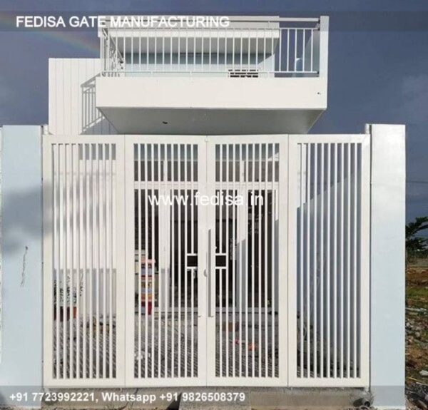 Main Gate Design Modern Gate Design 21 Feet Gate Design Compound Wall Gate Price