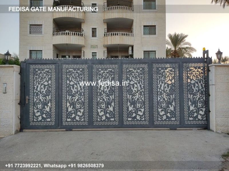 Iron Gate Design Sliding Gate Design Single Door Steel Gate Design Gate Glass Design