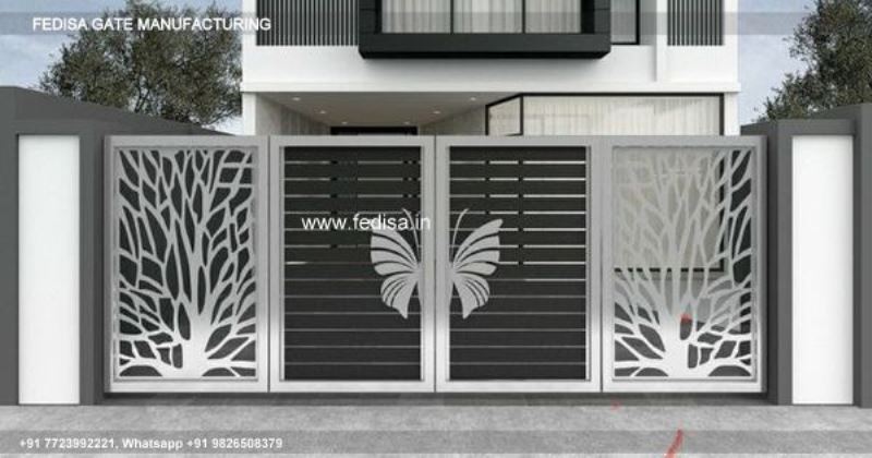 Main Gate Design Modern Gate Design Classic Gate Design One Side Gate Design