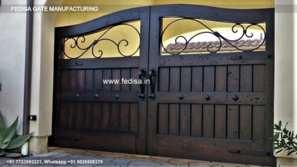 Gate Design Steel Gate Design Modern Wood Gate Laser Cutting Main Door Design