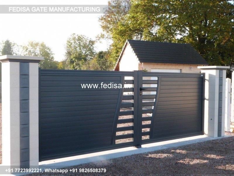 Main Gate Design Main Gate Design 4114 Modern Front Gate Laser Cutting Compound Gate