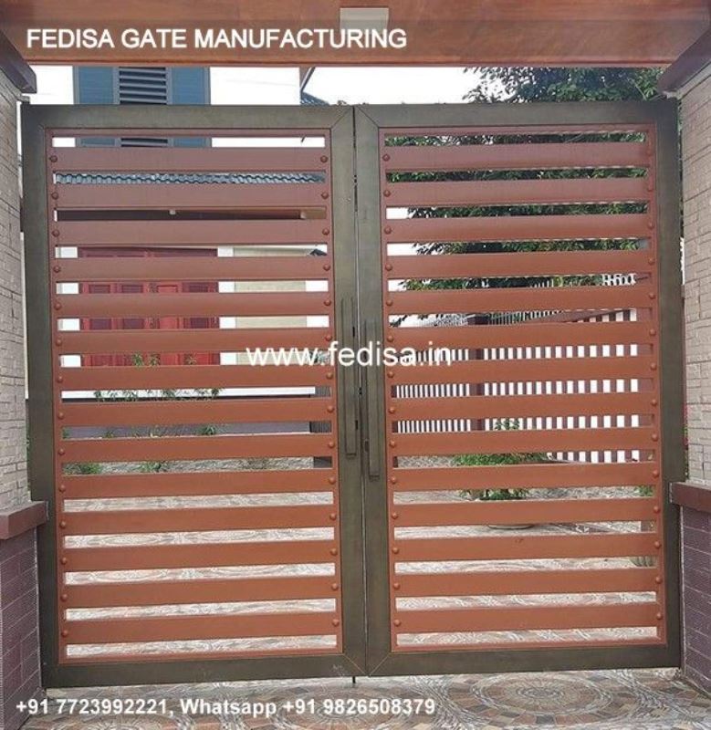 Iron Gate Design Sliding Gate Design Contemporary Garden Gate Simple Fence Gate Design