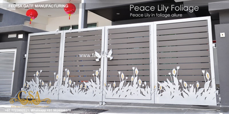 Iron Gate Design Simple Gate Design New Iron Gate Design Main Gate Single Door Iron Gate Design