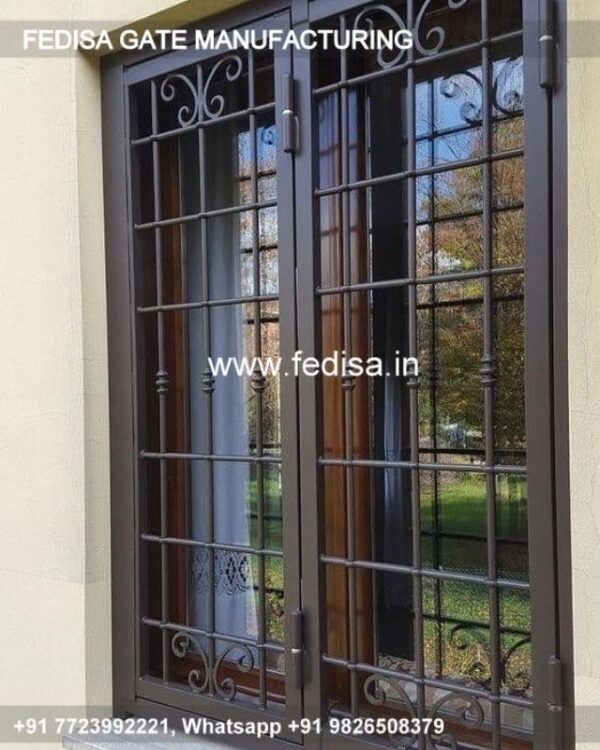 Iron Gate Design Safety Grill Gate Design For Main Door Design Gate Steel Square Bar Window Grills Design