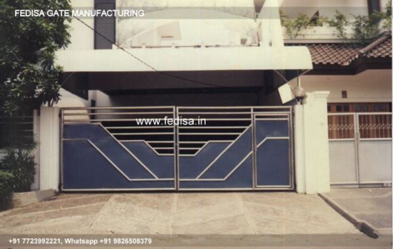 Iron Gate Design Safety Grill Gate Design For Main Door Black And White Gate Design Steel Safety Gate Design