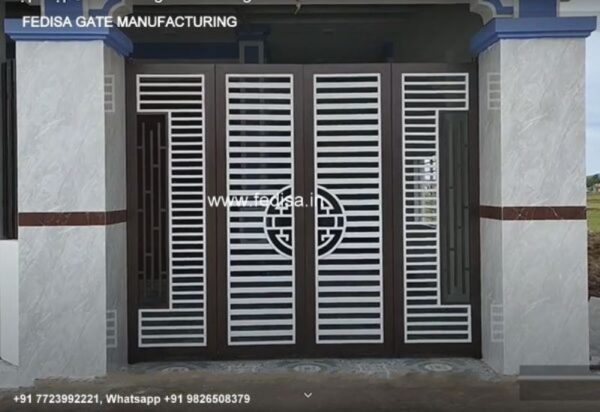 Gate Design Steel Gate Design Village House Gate Design Gate Design With Boundary Wall