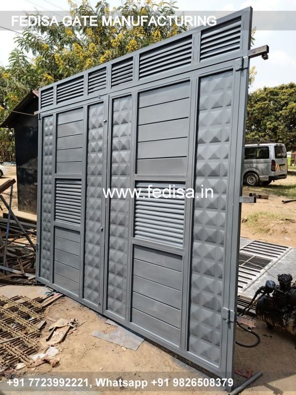 Iron Gate Design Sliding Gate Design Building Gate Entrance Design Square Bar Grill Gate Design