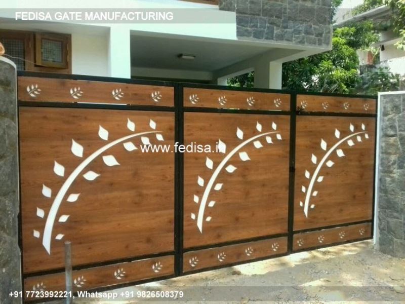 Iron Gate Design Simple Gate Design Gate Design Single Sliding Iron Main Gate Design
