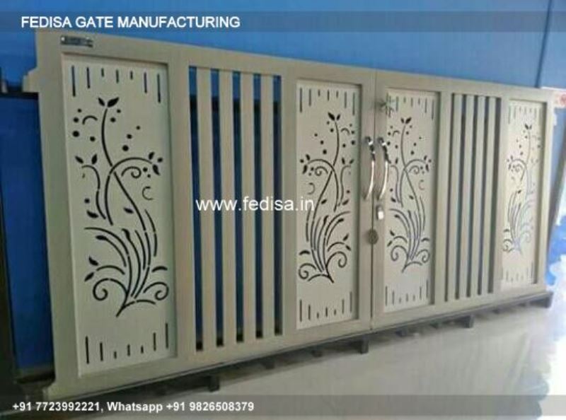 Iron Gate Design Safety Grill Gate Design For Main Door 22 Feet Main Gate Design Maharaja Gate 2017